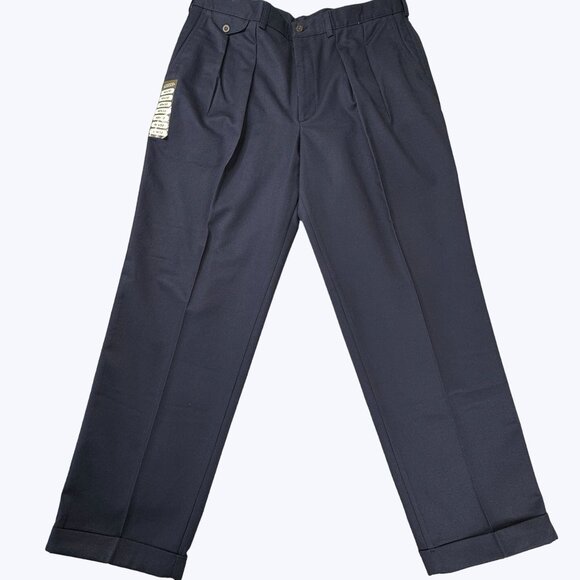 Savane NWT Men's Classics Traditions Blue‎ Pants Size 40 x 32 New With Tags - Picture 1 of 13